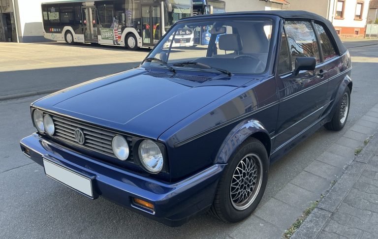 Wertgutachten VW Golf 1 Cabrio
